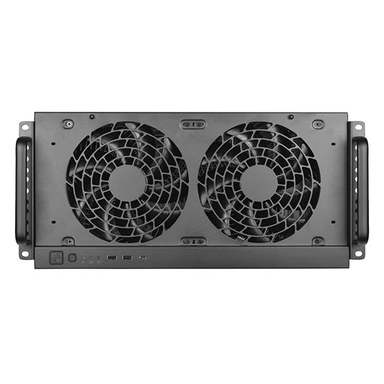 High airflow, dual 180mm intake fans ensure your high performing GPUs don't reach a thermal bottleneck even under the most demanding workloads